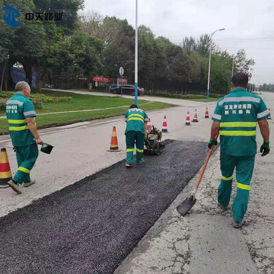 kualitas  Repair Road Pothole Cold Mix Asphalt Bitumen Emulsion In Bags pabrik