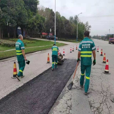 Pemeliharaan Permukaan Jalan Aspal Black Granule Cold Asphalt Premix Asphalt Patch