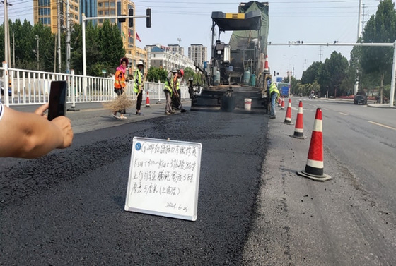 Perkerasan Lalu Lintas Beban Berat Pengubah Aspal Beton Aditif Anti Retak Anti Ruttings